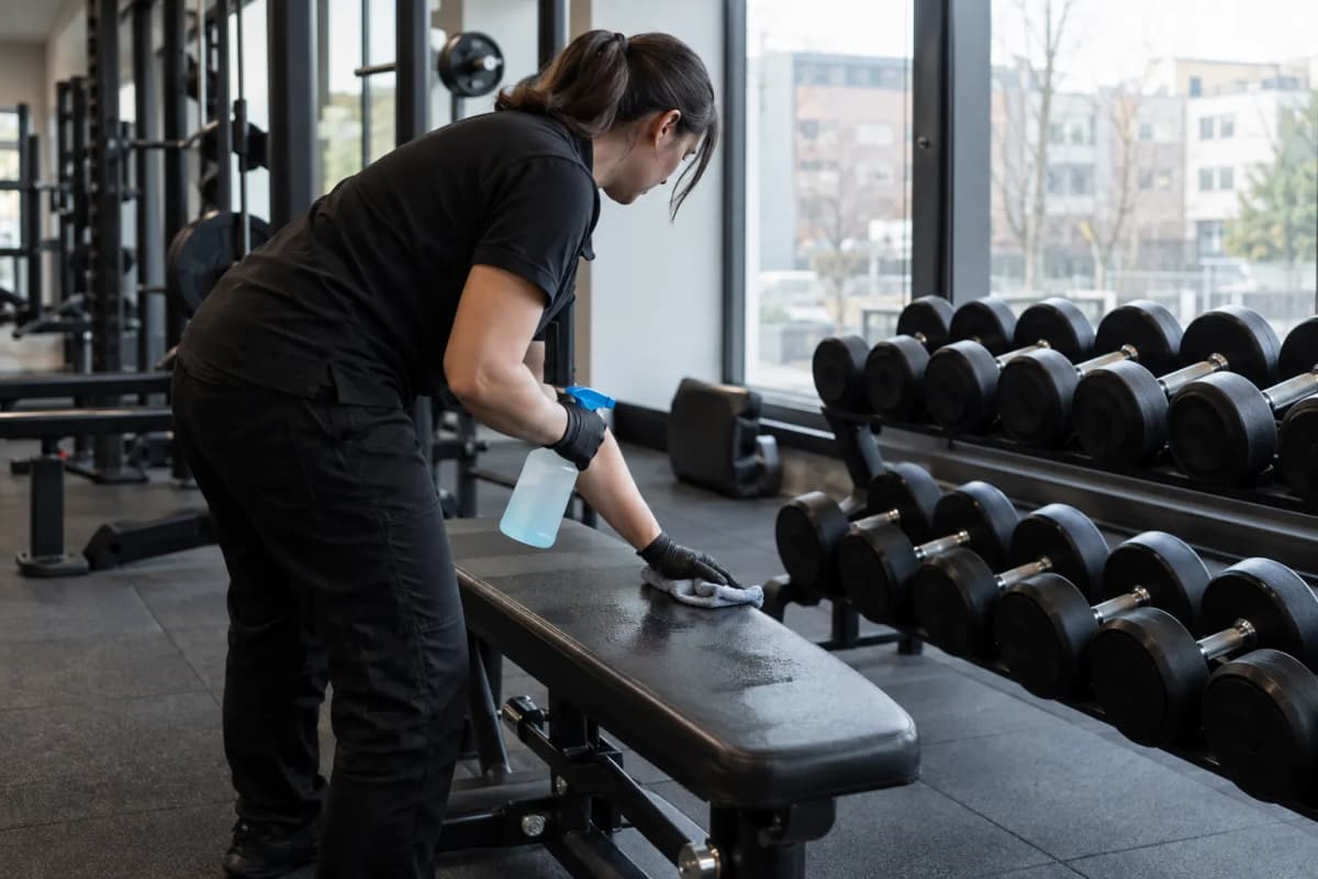 Gym & spa cleaning