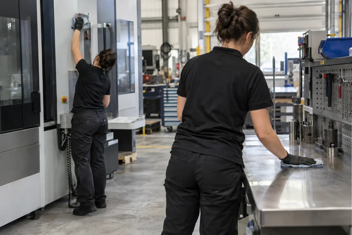 Industriële schoonmaak