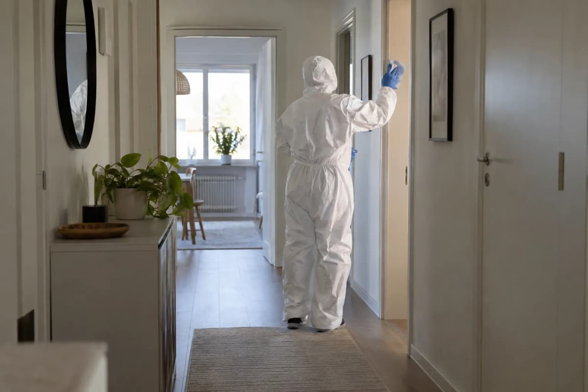 Cleaning after a death